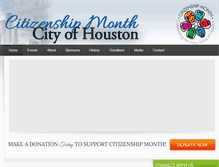 Tablet Screenshot of citizenshipmonth.org